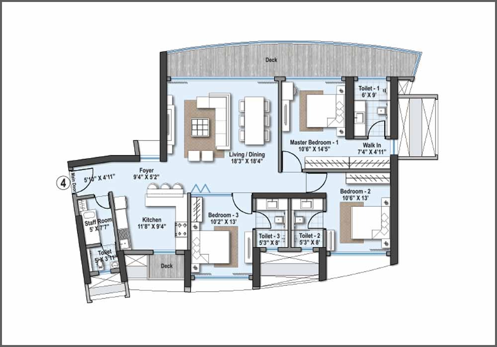 3 BHK