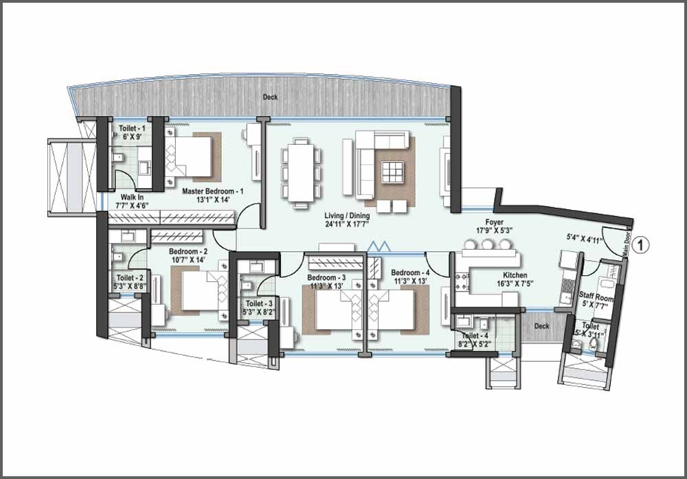 4 BHK